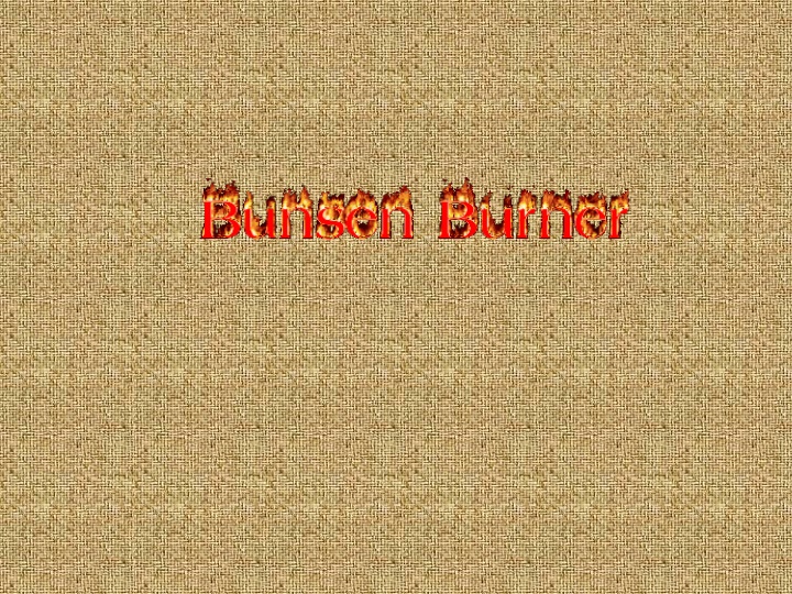 Bunsen Burners: Parts, Working Principle, and Flames