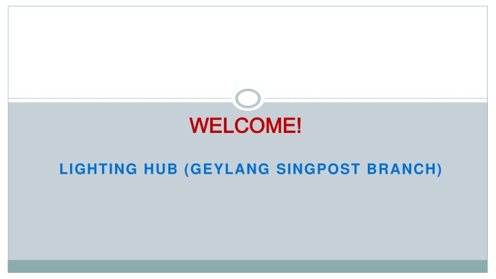 Looking for the best Light Installation in Geylang
