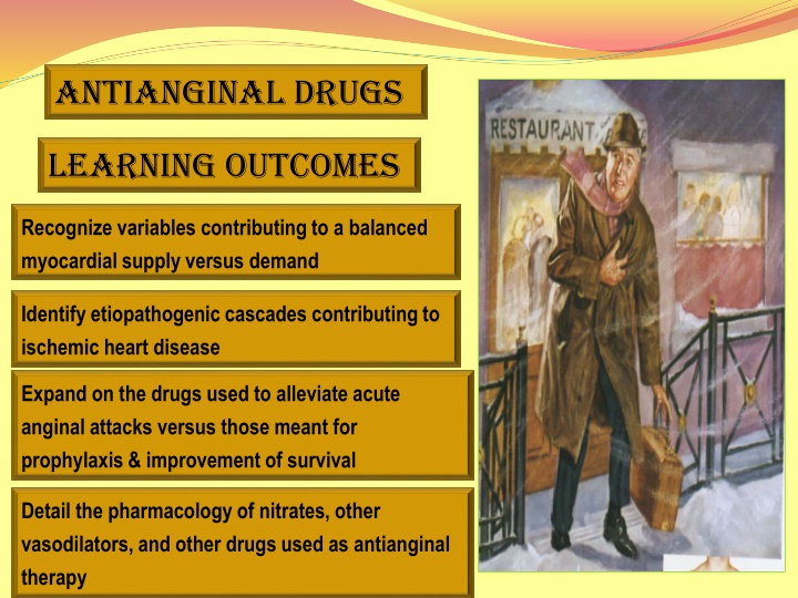 Antianginal Drugs and Treatment Options