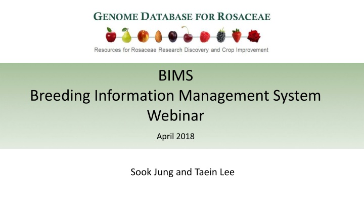 Efficient Breeding Management System for Individual Breeders
