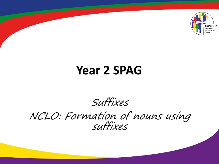 Noun Formation with Suffixes - Year 2 SPAG Activities