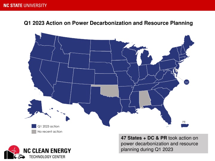 State of Power Decarbonization and Resource Planning in Q1 2023