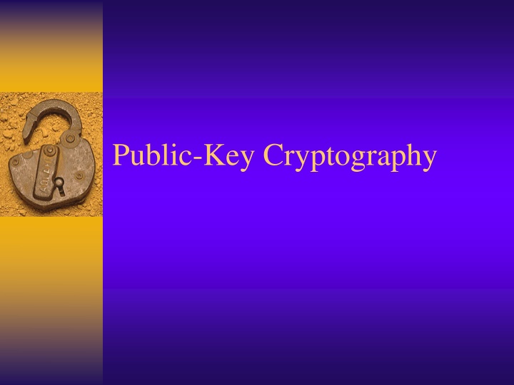 Public-Key Cryptography and Its Applications