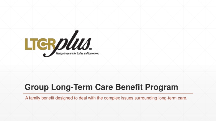 Long-Term Care Benefits and Planning