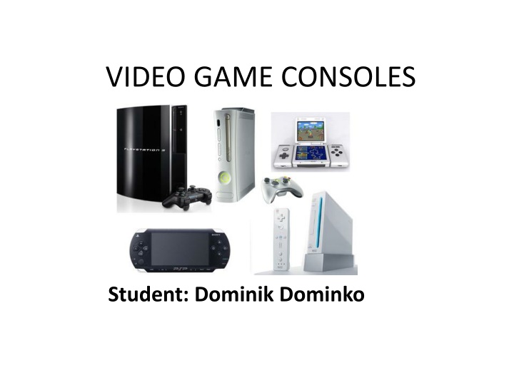 Evolution of Video Game Consoles: A Historical Journey