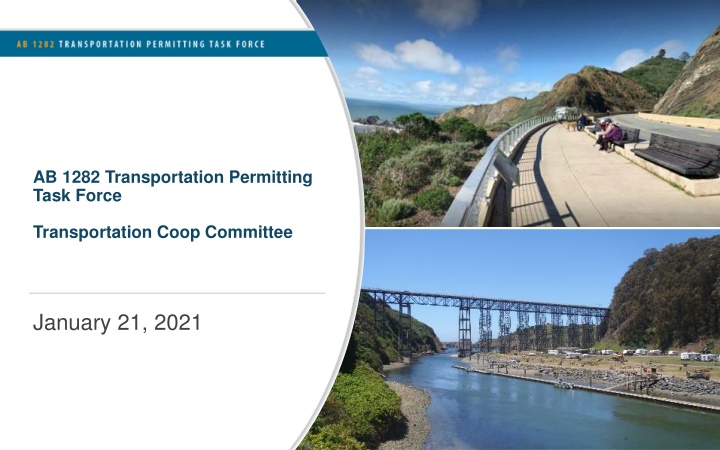 Advancing Transportation Permitting with AB 1282 Task Force