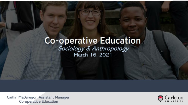 Carleton's Co-operative Education Information Session