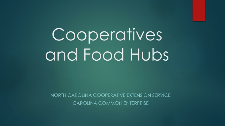 Cooperatives: A Guide to Co-op Business Models