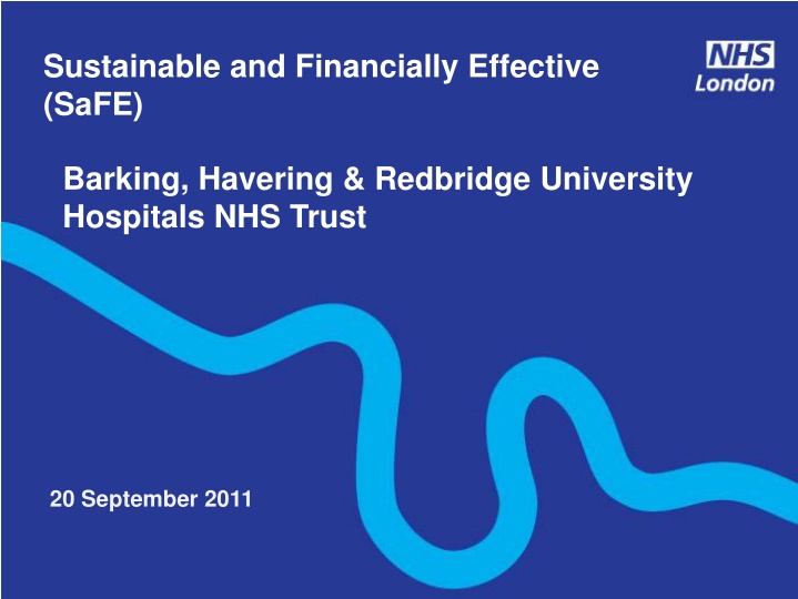 SaFE Barking, Havering & Redbridge University Hospitals NHS Trust Report