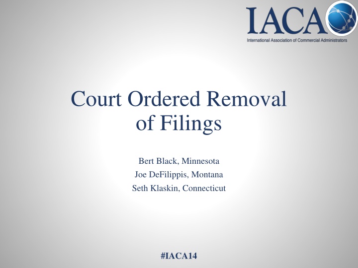 Effective Strategies for Document Removal Orders in Filing Offices