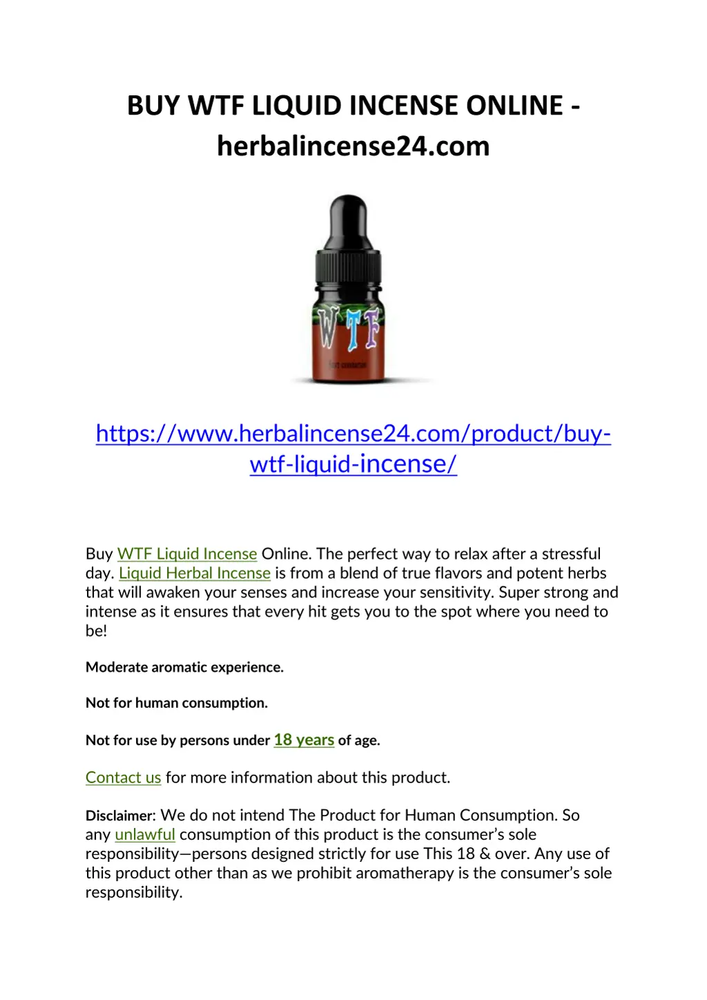 buy wtf liquid incense online herbalincense24 com n.