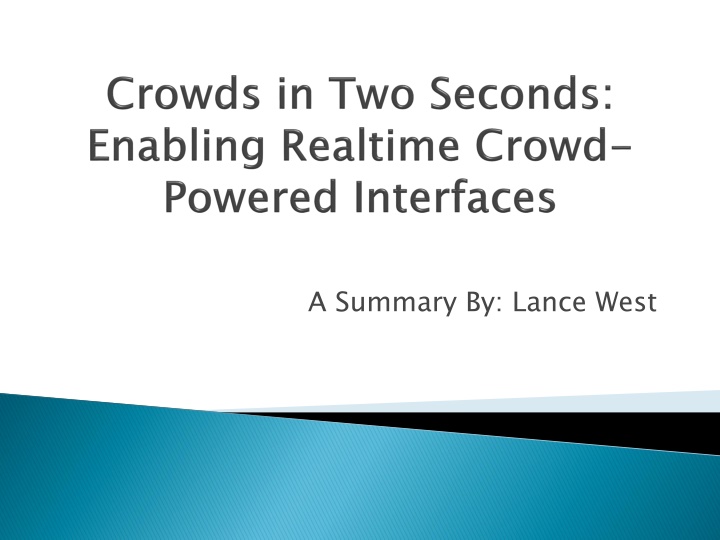 Strategies for Efficient Crowd Labor Management