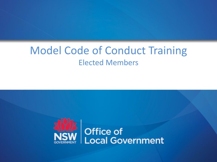 Council Code of Conduct Training for Elected Members