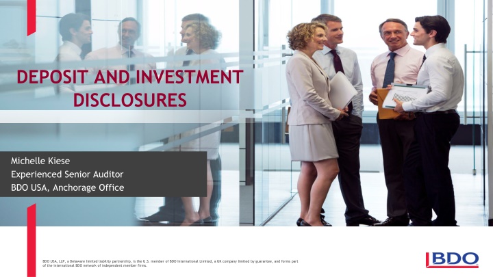 Deposit and Investment Risk Disclosures for Accounting Professionals