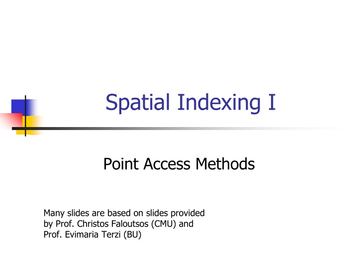 Efficient Spatial Indexing Techniques for Range Queries