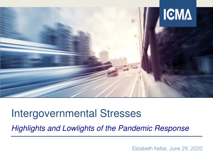 Challenges and Impacts of the Pandemic on Intergovernmental Cooperation
