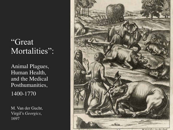 Interconnected Health: Human, Animal, and Ecosystem - A Historical Perspective