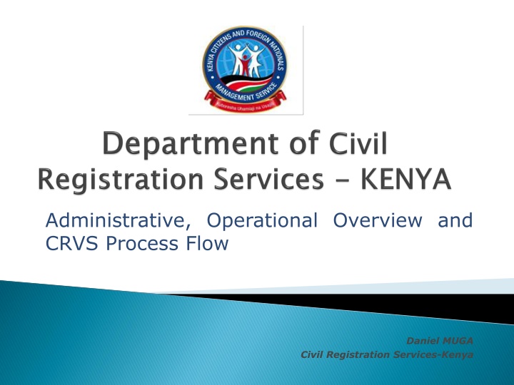 Overview of Civil Registration Services in Kenya
