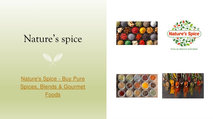 nature s spice n.w