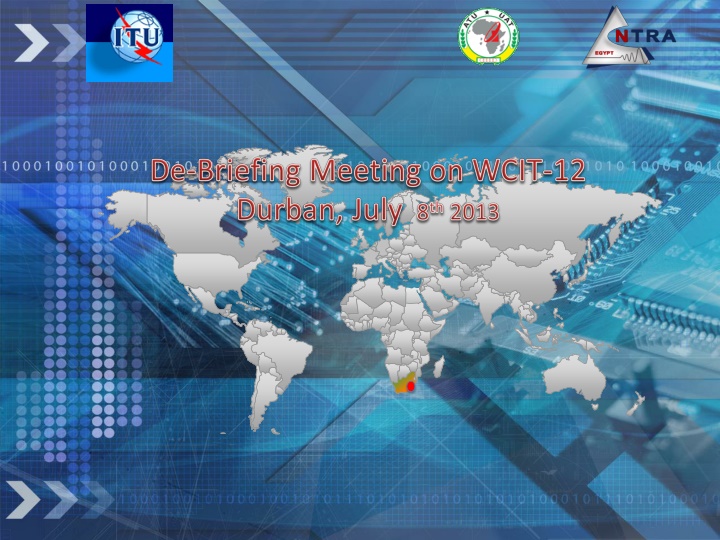 Implementation Strategy for WCIT12 Outcomes by Dr. Sherif Guinena