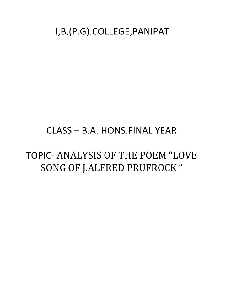 Analysis of 