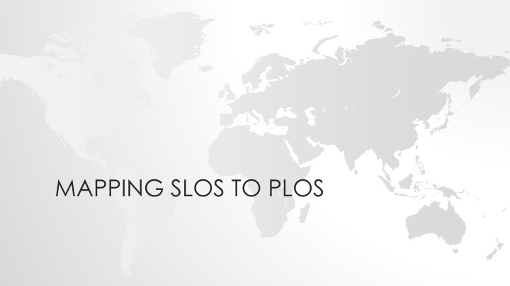 Effective Mapping Strategies for Aligning Student Learning Outcomes (SLOs) with Program Learning Outcomes (PLOs)