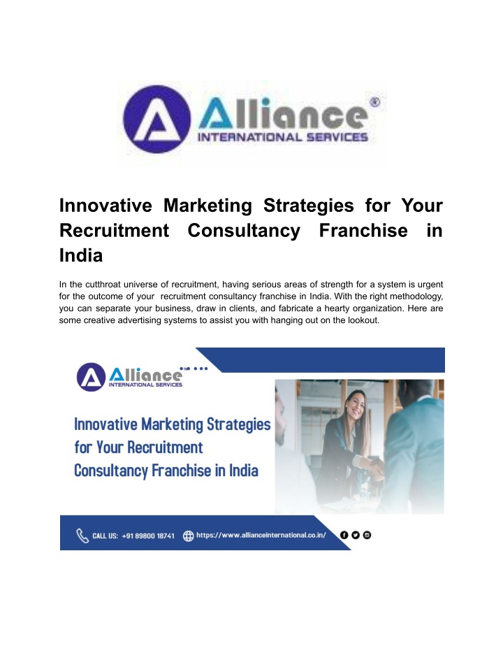 innovative marketing strategies for your n.w