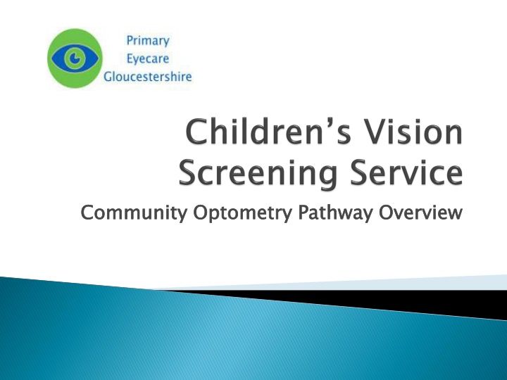 Community Optometry Pathway Overview in Gloucestershire
