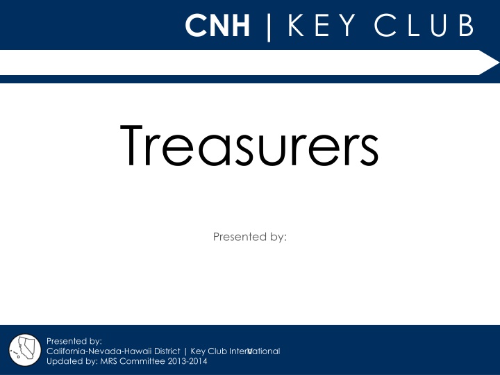 The Role of a Key Club Treasurer