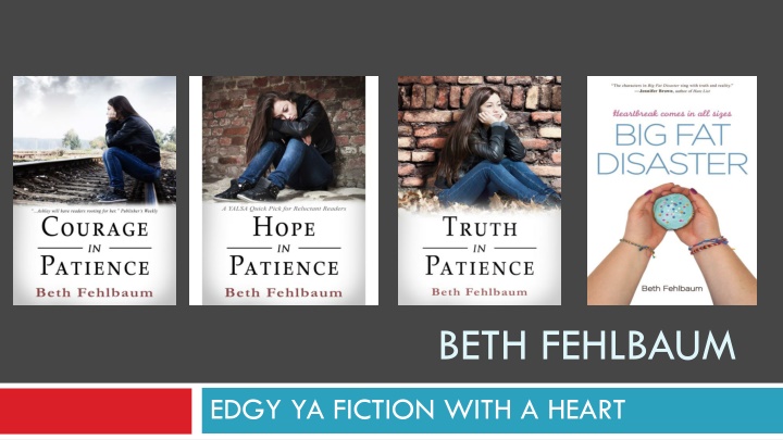 Big Fat Disaster: Edgy YA Fiction with a Heart