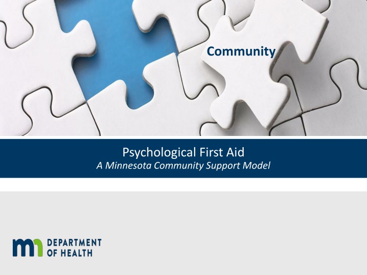 Psychological First Aid and Stress Responses
