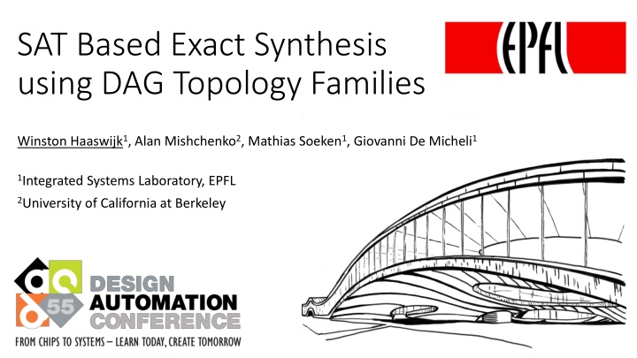 SAT-Based Exact Synthesis Using DAG Topology Families
