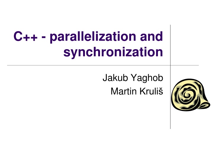 C++ Parallelization and Synchronization