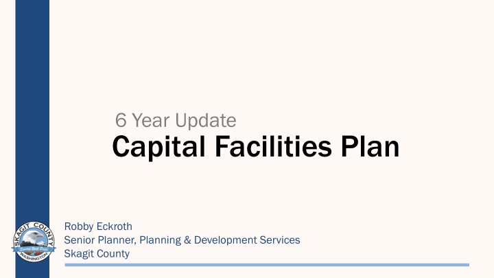 Skagit County Capital Facilities Plan Update Overview