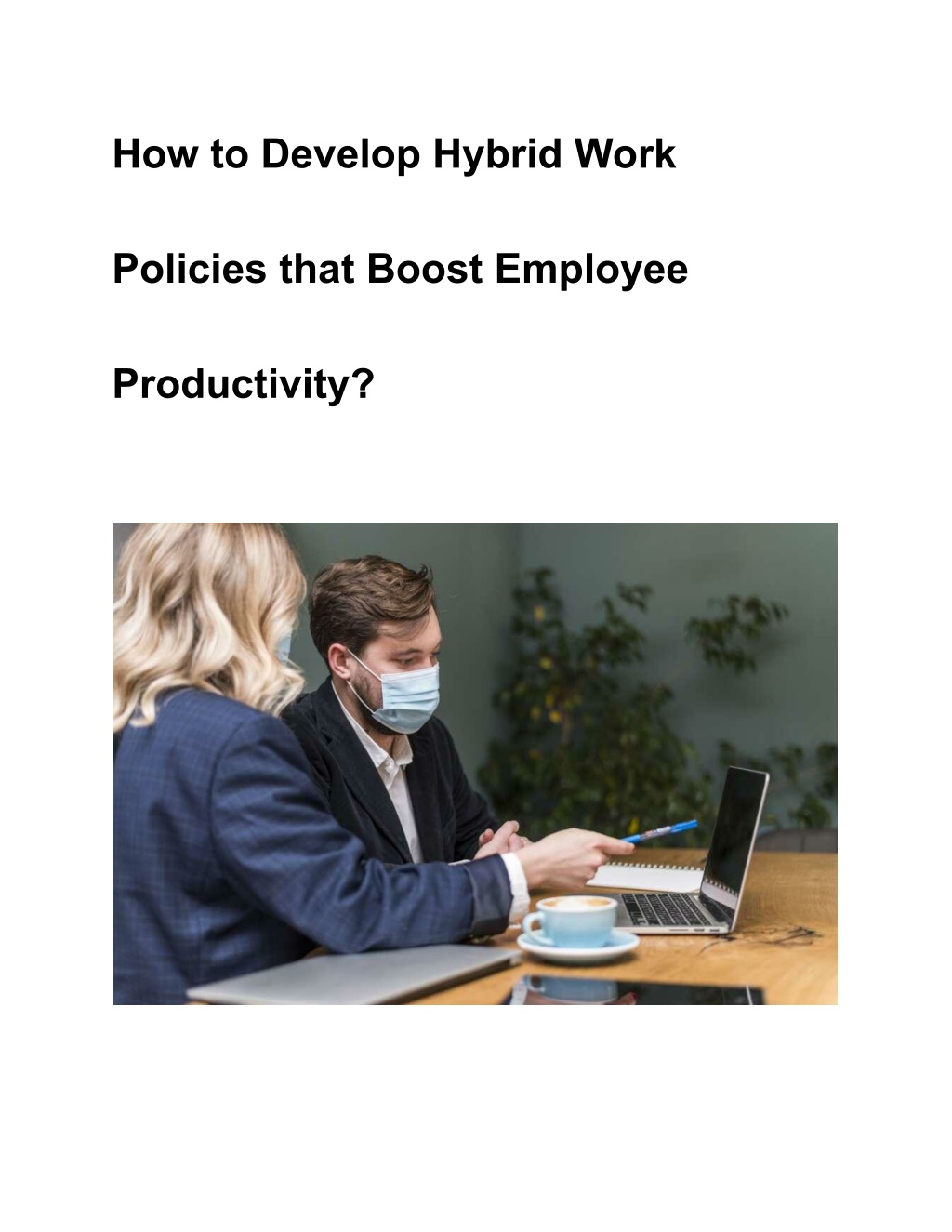 how to develop hybrid work l.w