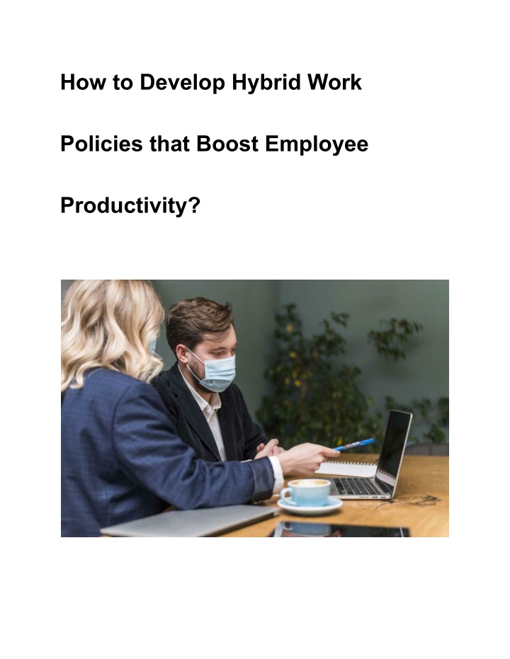 how to develop hybrid work n.w
