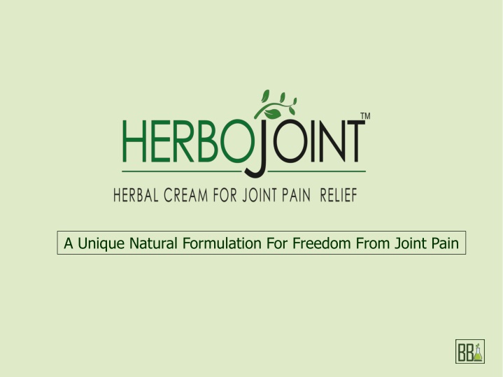 HerboJoint: Natural Formulation for Joint Pain Relief