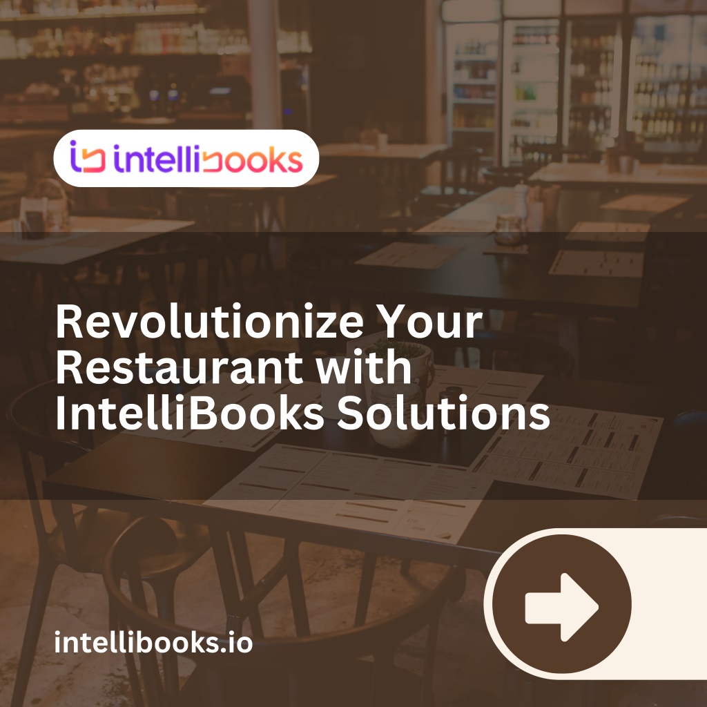 revolutionize your restaurant with intellibooks l.w