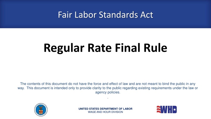 Regular Rate Calculation under Fair Labor Standards Act