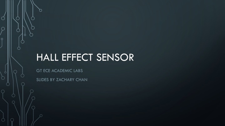 Hall Effect Sensors in Electronic Labs