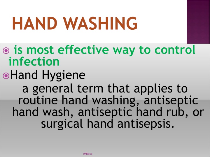 Comprehensive Guide to Hand Hygiene in Infection Control