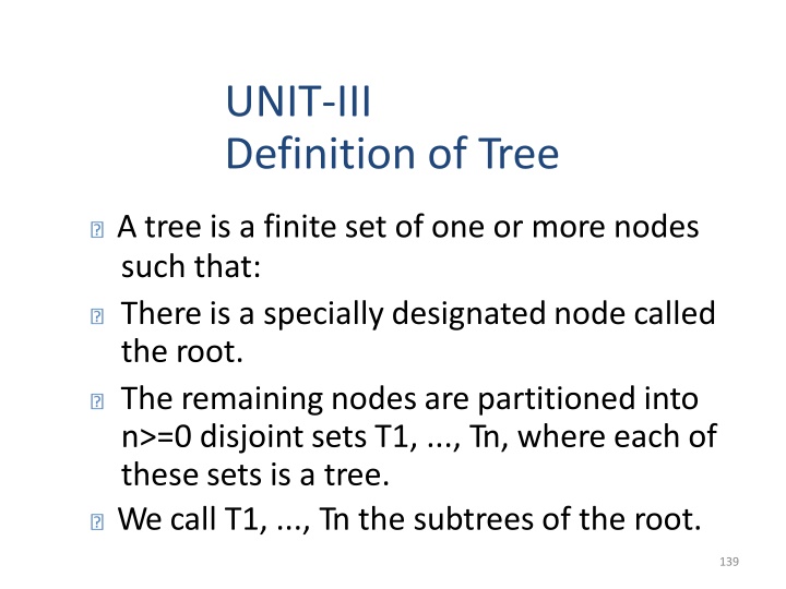 Trees and Binary Trees in Data Structures