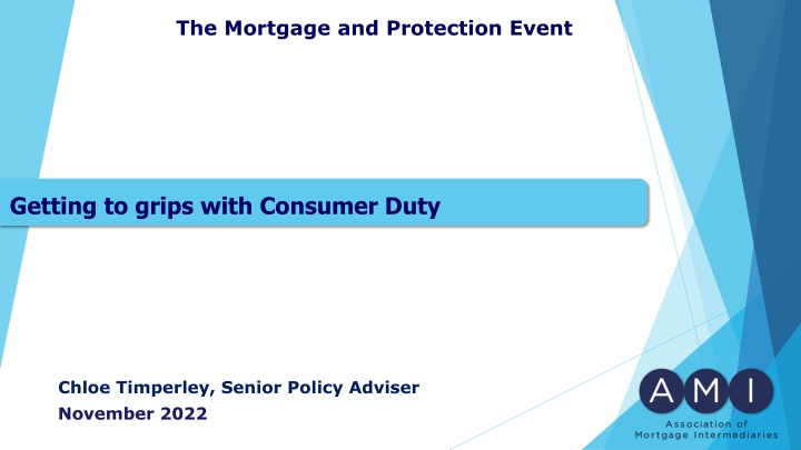 Consumer Duty in Mortgage and Protection