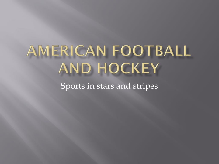 The Evolution of American Football: From Origins to Modern Game