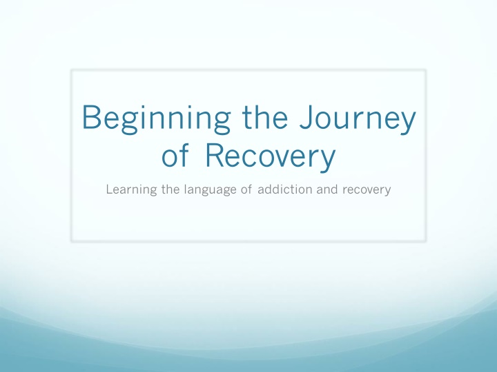Addiction and Recovery: A Journey Towards Healing