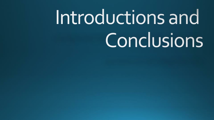 Mastering Introductions and Conclusions for Engaging Presentations
