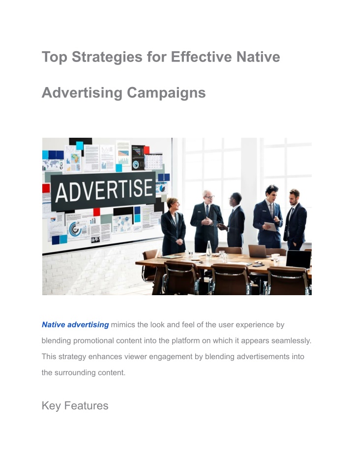 top strategies for effective native n.w