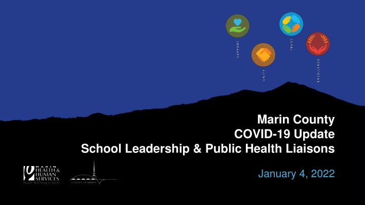 Marin County COVID-19 Update and School Trends Summary - January 4, 2022