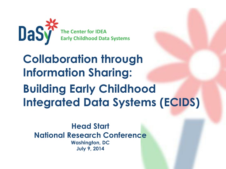 National Conference on Early Childhood Data Systems
