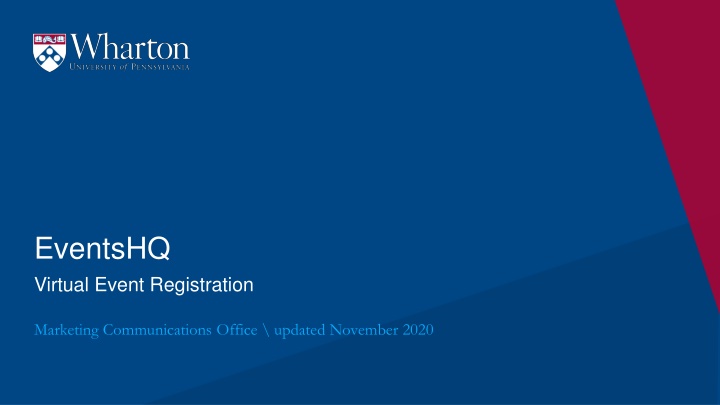 EventsHQ Virtual Event Registration: User Access and Setup Guide